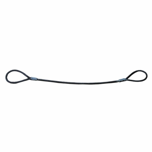 HASTINGS 3736-19 Wire Rope Sling 3/8 in. x 19 ft.