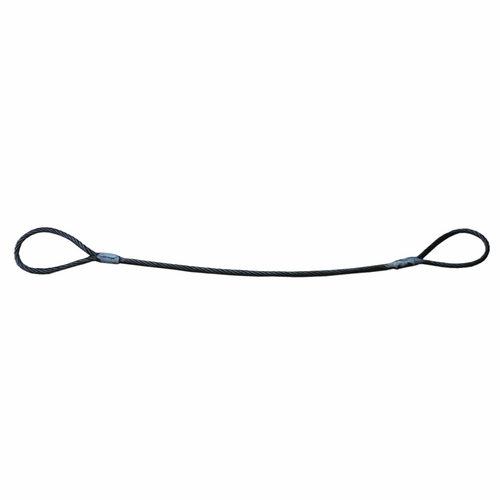 Hastings 3736-3 Wire Rope Sling 3/8 Inch  (Eye & Eye)