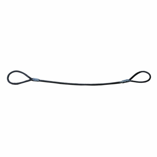 HASTINGS 3736-4 Wire Rope Sling 3/8 in. x 4 ft.