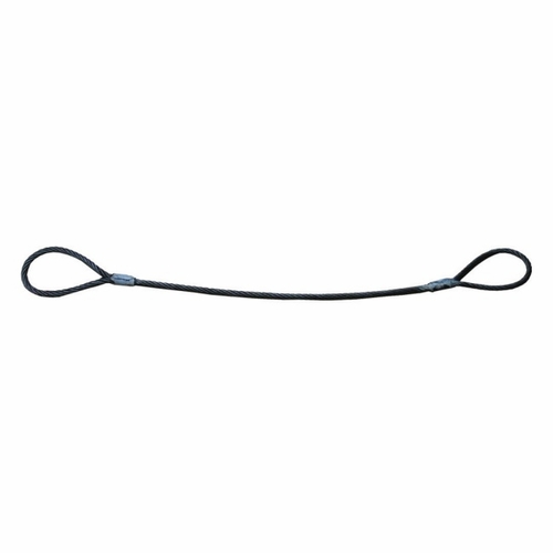 HASTINGS 3736-5 Wire Rope Sling 3/8 in. x 5 ft.