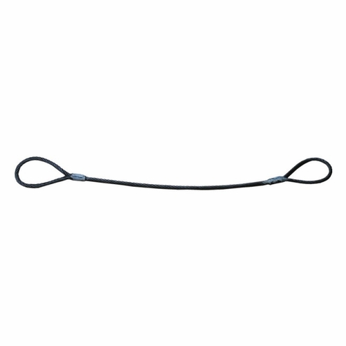HASTINGS 3736-7 Wire Rope Sling 3/8 in. x 7 ft.