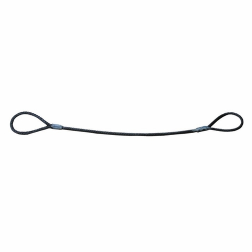 HASTINGS 3736-9 Wire Rope Sling 3/8 in. x 9 ft.