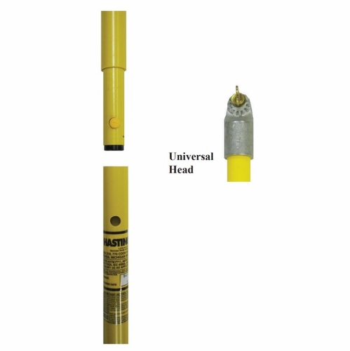 Hastings 388-U Two Section Switch Stick With Fiberglass Splice And Universal Head