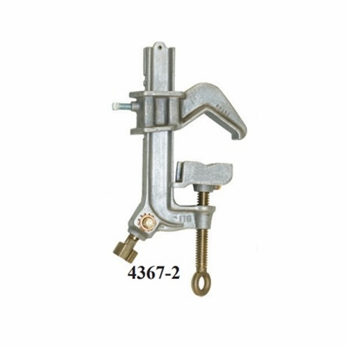 HASTINGS 4367-2 Flat BUS Ground Clamp 4 in. x 1/2 in.