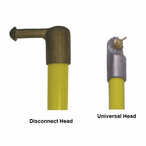 HASTINGS 461-12-U 1 1/4 in. x 12 ft. Disconnect Stick with Universal Head