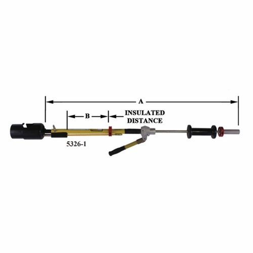 HASTINGS 5326-1 4 foot Elbow Puller with Torque Handle