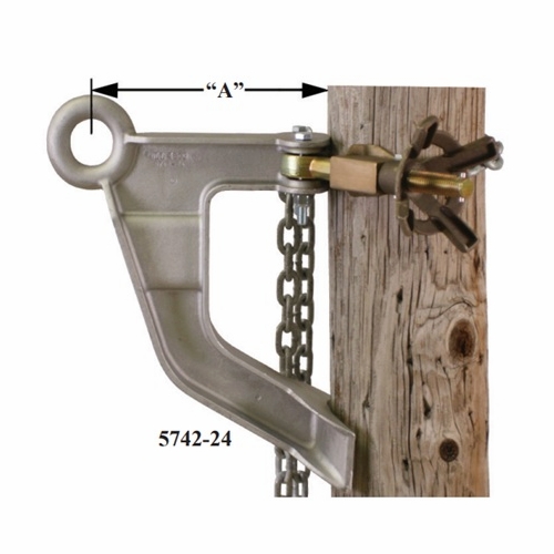 HASTINGS 5742-24 Large Metal Gin with Chain Binder