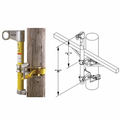 HASTINGS 5800-1 Light Duty Gin with Ratchet/Strap