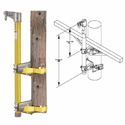 HASTINGS 5800-4 Heavy Duty Gin with Ratchet Strap