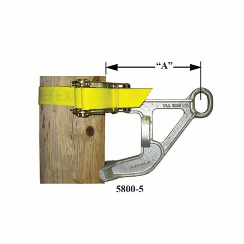 HASTINGS 5800-5 Small Metal Gin with Ratchet and Strap