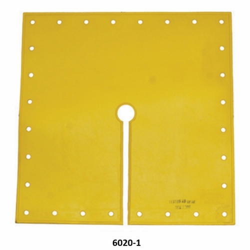 Hastings 6020-1 Rubber Blanket 36 Inch  X 36 Inch  - Slotted / Class 2 - Type 1