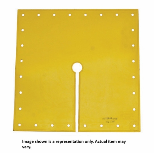 HASTINGS 6040-1 Rubber Blanket 36 inch x 36 inch - Slotted/Class 4 - Type II