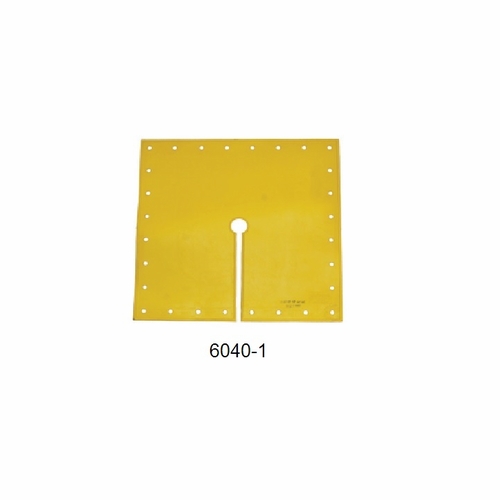 Hastings 6040-1 Rubber Blanket 36 Inch  X 36 Inch  - Slotted / Class 4 - Type 2