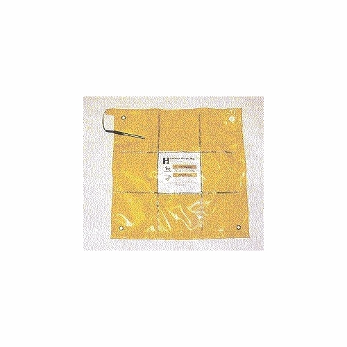 Hastings 6610 Ground Mat, Yellow, 58 X 58 Inches