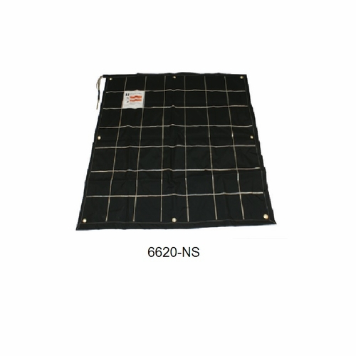 Hastings 6620-Ns-C Ground Mat, Black, 120 X 120 Inches With Connector