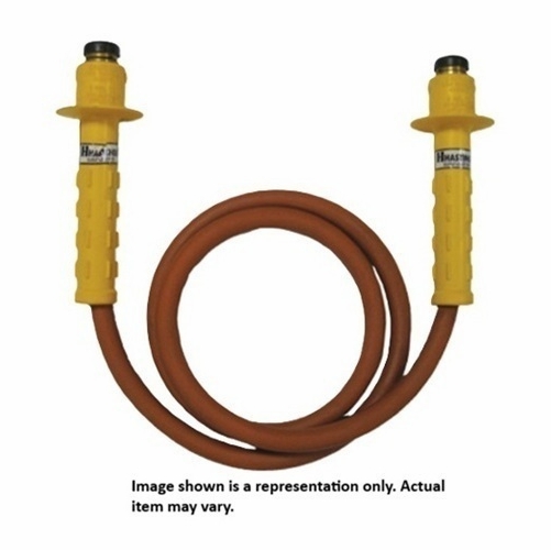 HASTINGS 6739 Number 2 Str. 15 KV Insulated Jumper (Large Heads) 8 foot