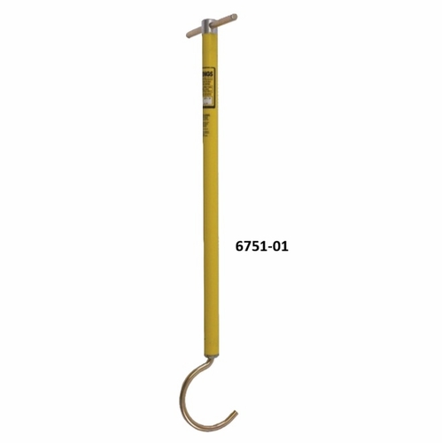 Hastings 6751-01 Cable Handling Tool With 2 Foot  Fiberglass Shaft