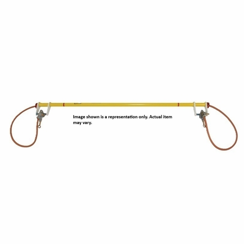 HASTINGS 6752-8 Insulated/Protected Jumper, 16 ft. Cable - 8 ft. Tube AWG 4/0, 15 KV