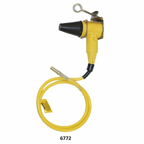 HASTINGS 6772 Grounded Parking Stand, 15KV, with Plug Terminal Ferrule