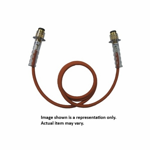 HASTINGS 6884 Jumper #2, 15 KV, 8 ft. Medium Clear Heads