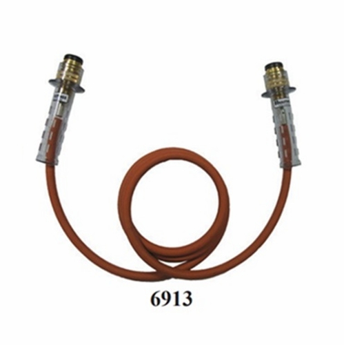 Hastings 6913 2/0 25Kv Jumper 8 Foot  With Large Range Clear Heads