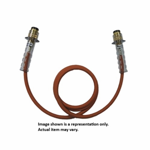 Hastings 6914 2/0 25Kv Jumper 10 Foot  With Large Range Clear Heads