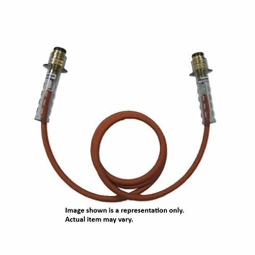 Hastings 6916 1/0 35Kv Jumper 8 Foot  With Large Range Clear Heads