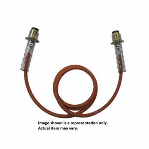 Hastings 6918 1/0 35Kv Jumper 12 Foot  With Large Range Clear Heads