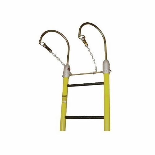 HASTINGS 7239  Light Duty Tower Ladder, Fiberglass, 16 ft. with 8 inch Hooks