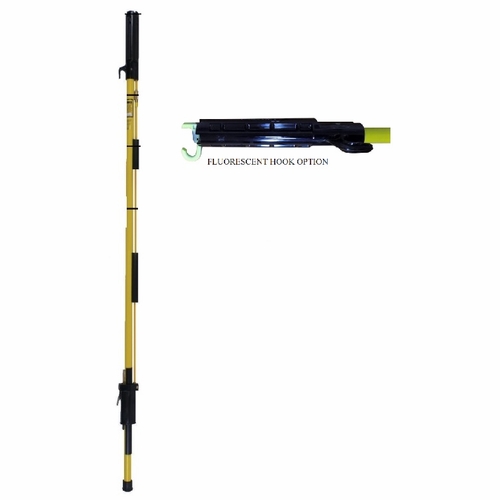 Hastings 81-1018-F Tel-O-Pole Shotgun Stick With Fluorescent Hook Option