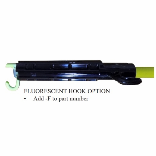 HASTINGS 81-534-F Sectional Shotgun Stick Pkg w/Base Head Intermed. Sections, Fluor.Hook, Case