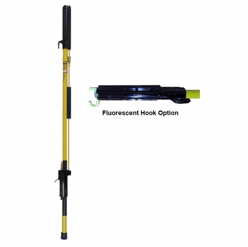 Hastings 81-704-F Sectional Shotgun Stick W/Detachable Head Assembly W/Fluorescent Hook Option