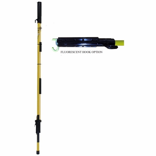 HASTINGS 81-814-F Tel-O-Pole Shotgun Stick 8-14 ft with Fluorescent Hook Option