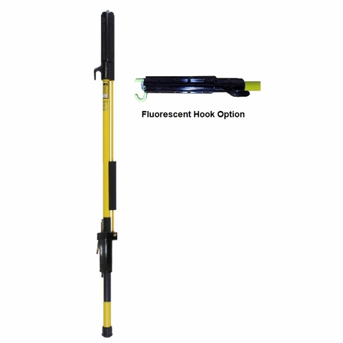 Hastings 8110-F Fixed Length Shotgun Stick W/External Operating Rod And Fluorescent Hook