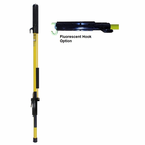 Hastings 8112-F Fixed Length Shotgun Stick W/Exter. Operating Rod W/Fluorescent Hook Option