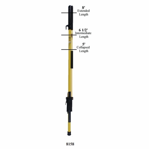 HASTINGS 8158 Tel-O-Pole Telescopic Shotgun Stick 5 ft. 1 in. to 8 ft.
