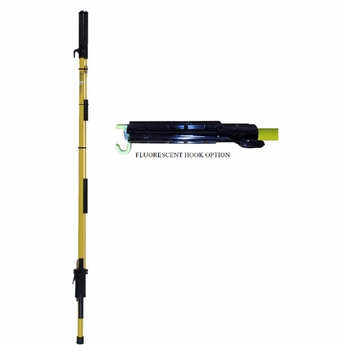 HASTINGS 81611-97-F TEL-O-POLEŽ Shotgun Stick 8 ft - 11 ft w/Fluorescent Hook Option