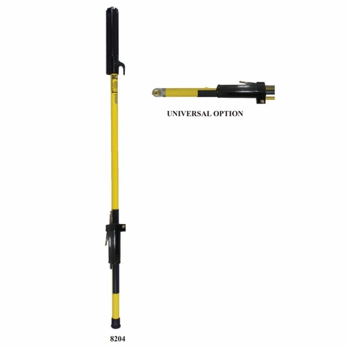 Hastings 8204-U Fixed Length Shotgun Stick 4Ft 6In W/Internal Operating Rod And Universal