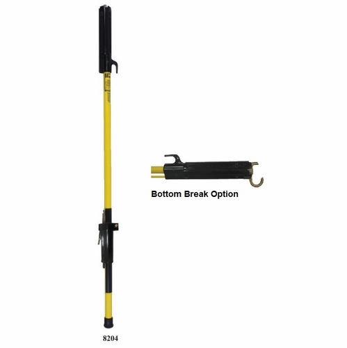 HASTINGS 8204-X Fixed Length Shotgun Stick 4ft 6 in w/Internal Operating Rod, Bottom Break Hook Opti