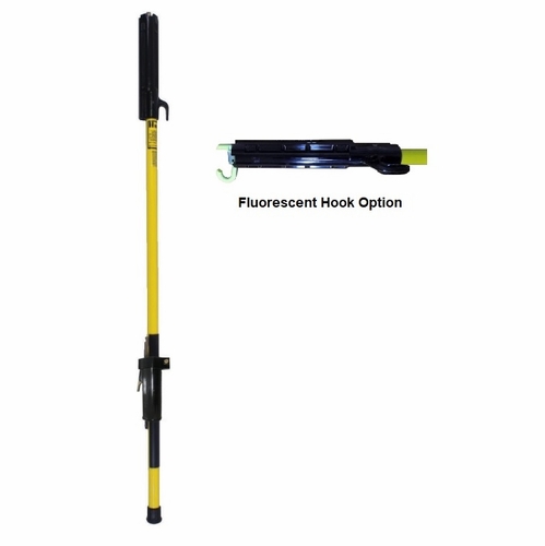 Hastings 8206-F Fixed Length Shotgun Stick 6Ft 6In W/Internal Operating Rod And Fluorescent Hook