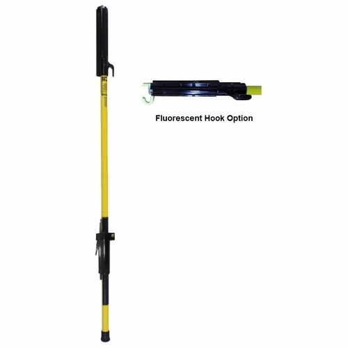 HASTINGS 8210-F Fixed Length Shotgun Stick 10ft 6in w/Internal Operating Rod and Fluorescent Hook