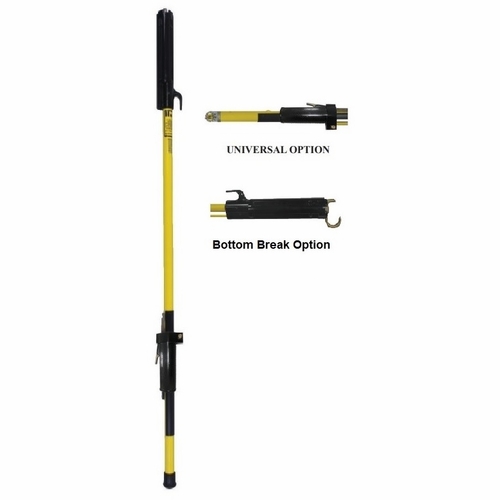 HASTINGS 8210-U-X Fixed Length Shotgun Stick 10.5 ft w/Internal Operating Rod, Universal, Bottom Br