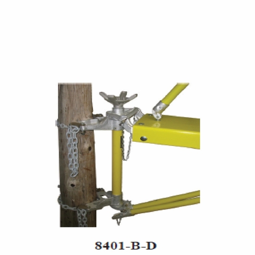 Hastings 8401-D 4 Foot  Platform With Short Clearance Pivot Style Attachment