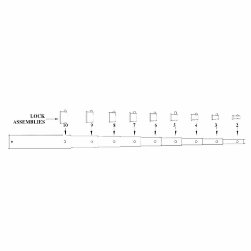 HASTINGS A14001 Lock Assembly