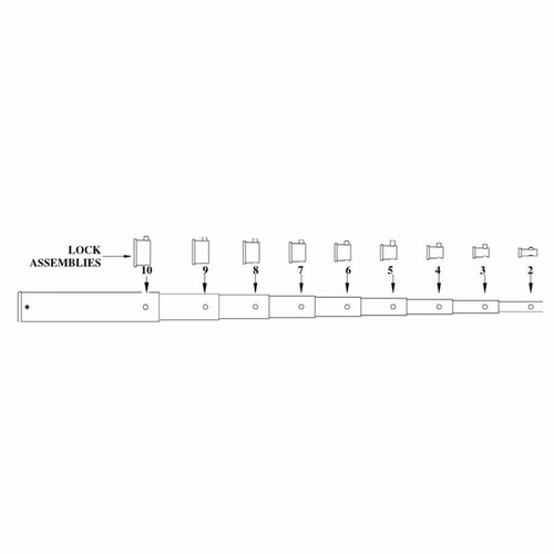 HASTINGS A14008 Lock Assembly