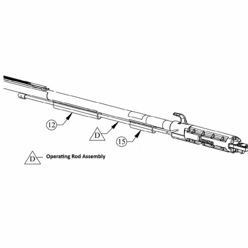 Hastings A15504 Operating Rod Assembly