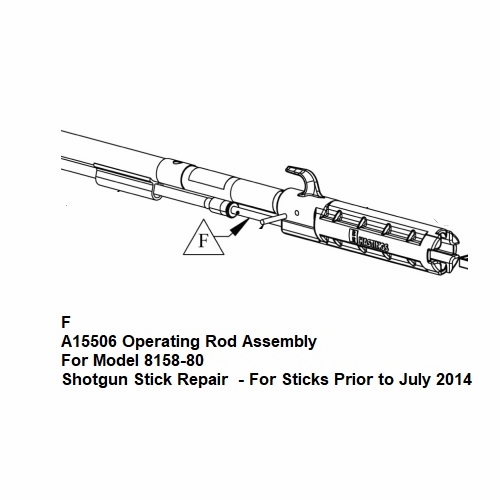 Hastings A15506 Operating Rod Assembly