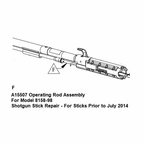 Hastings A15507 Operating Rod Assembly