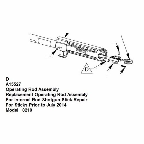 HASTINGS A15527 Operating Rod Assembly