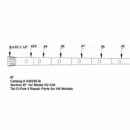 Hastings A20250-B Section 7  For Model Hv-230